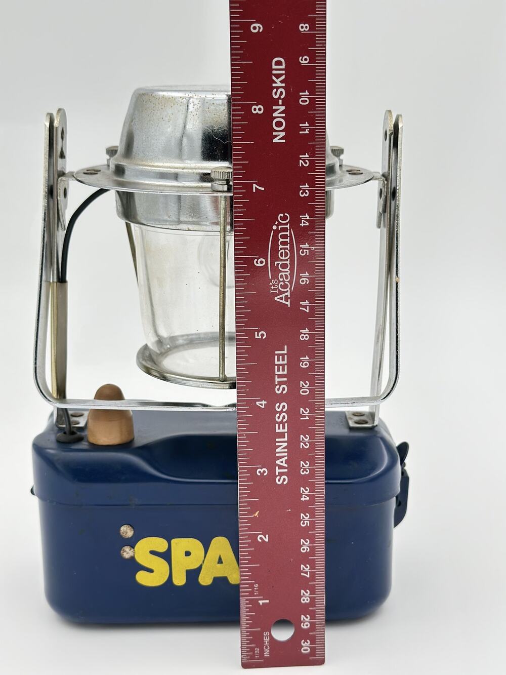 Vintage SPAM Advertising Lantern by Big Beam, Battery Operated Collectible